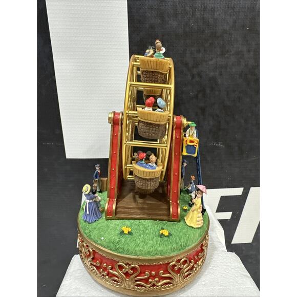 Vintage Liberty Falls FERRIS WHEEL Music Box AH777 Collectors Club 1999 Works - Picture 3 of 6